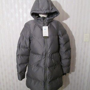 Champion New Women's Puffer Coat Size S Gray Super Warm